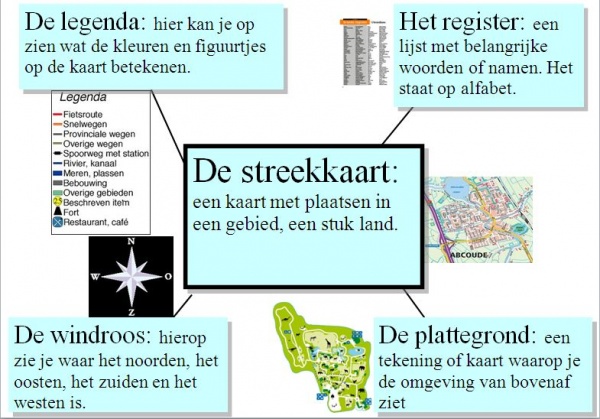 Streekkaart Woorden Wiki Kennisnet Nl